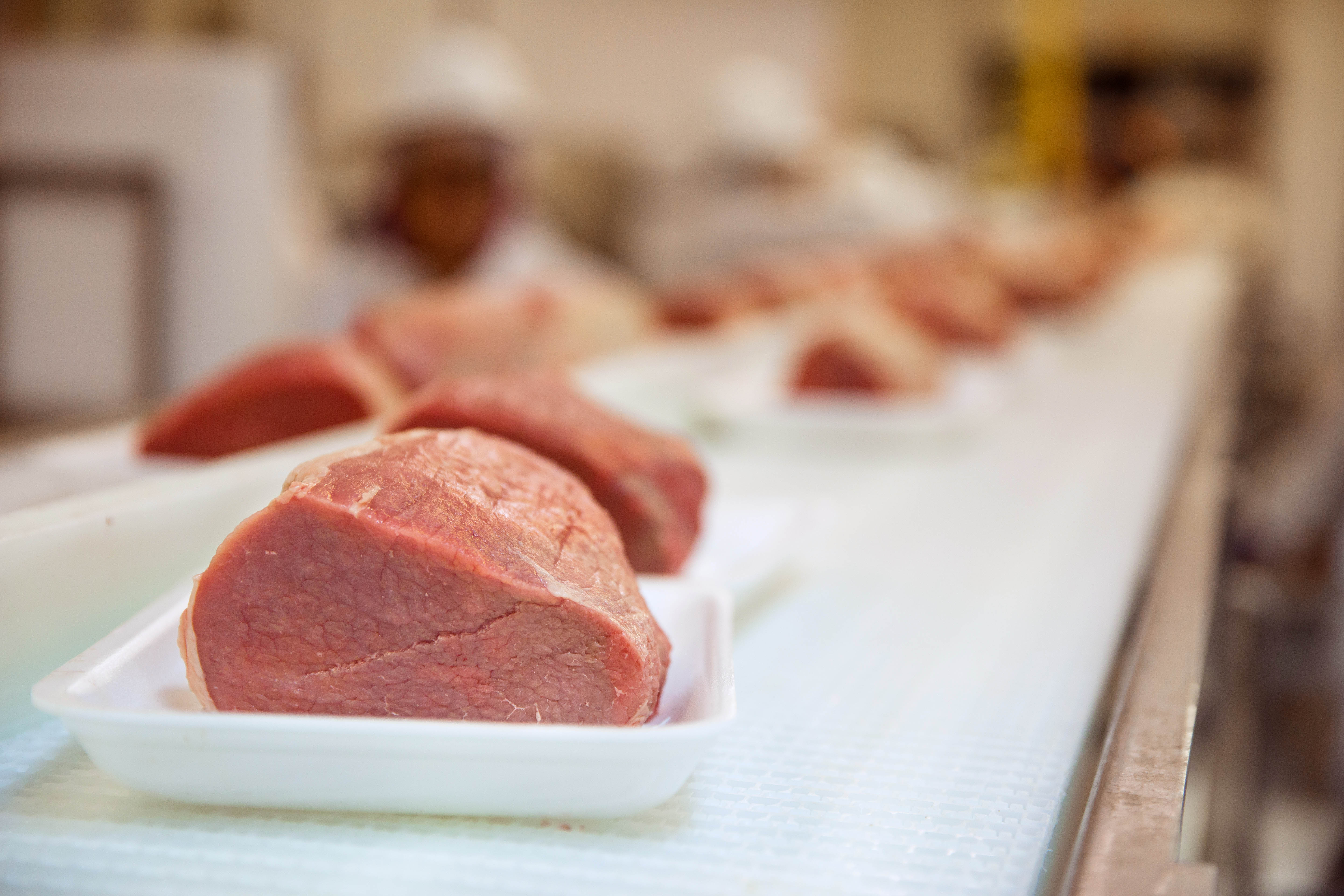 pork beef lamb raw meat cuts butcher handling safety