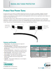Radial Belt Edge Protector